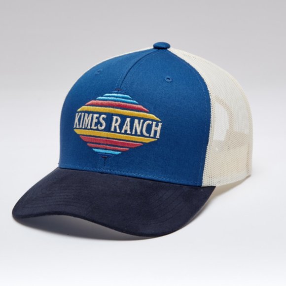 Kimes Ranch Accessories - Kimes Ranch El Paso Trucker Cap - Blue